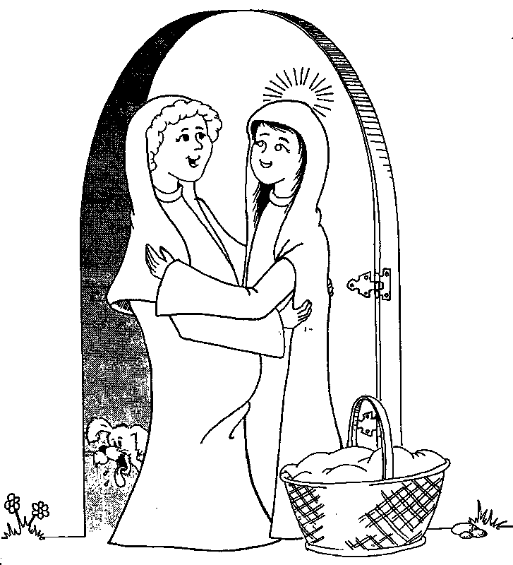 La Visitación de María... a su prima Santa Isabel